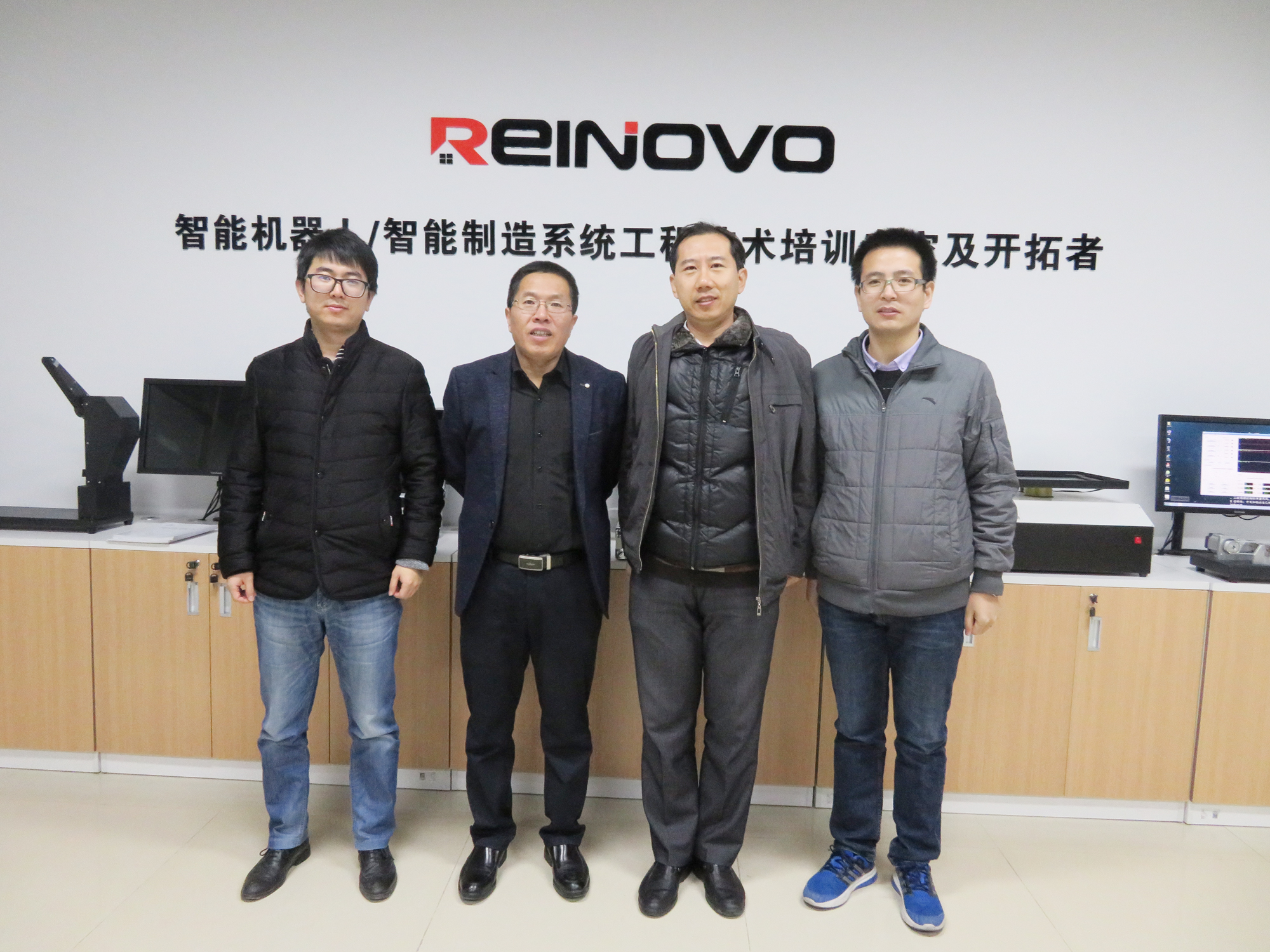 剛剛，元創興又吸引了一所高校領導老師的目光